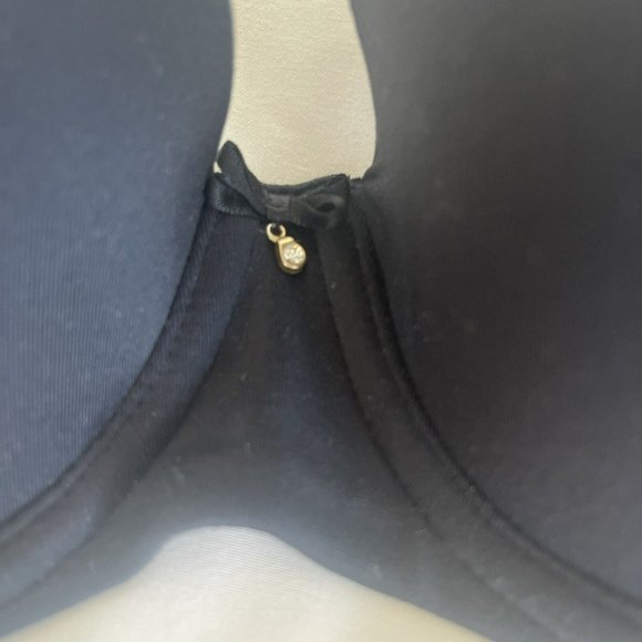 Soma Bra Embraceable Full Coverage Black 34C Excellent Condition - Picture 3 of 4